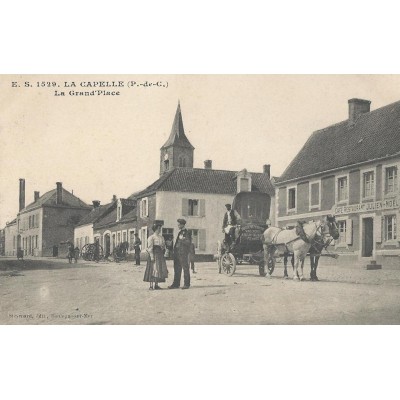 La Capelle-lès-Boulogne la Grand Place 1915 